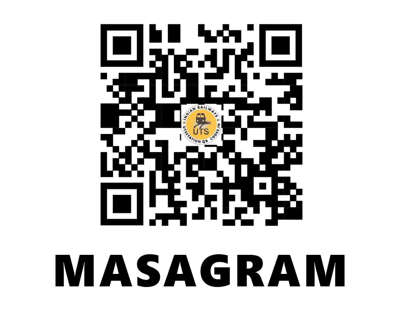 UTS QR Code for MASAGRAM - MSAE - ER (WEST BENGAL)